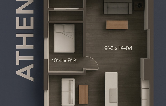 3 beds, 2 baths, 1,050 sqft, $2,300, Unit 303