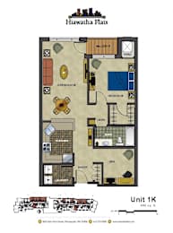 1 bed, 1 bath, 860 sqft, $1,715