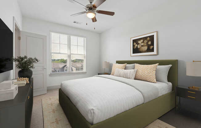 Bedroom with Hard Surface Flooring