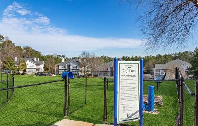 Community dog park