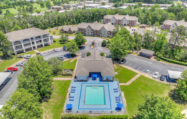 One and two bedroom apartment homes featuring efficient appliances, hardwood floors, walk-in closets, washer and dryer connections and much more at Parham Pointe Apartments in Little Rock, AR