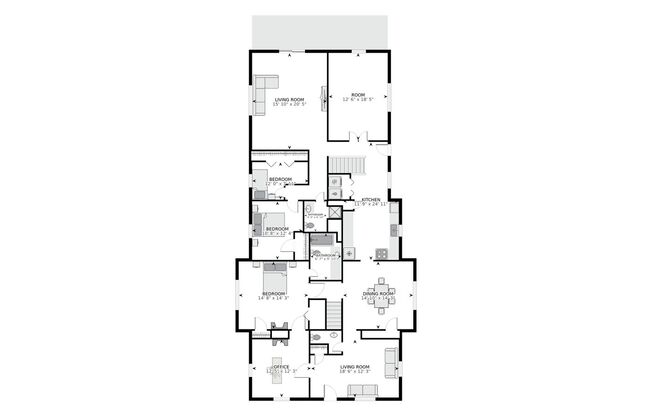 6 beds, 3 baths, 2,500 sqft, $2,795, Unit 1017 Mayson Turner Rd