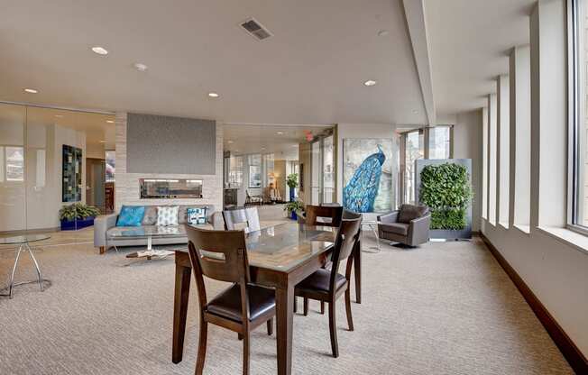 Avenir Resident Lounge Apartments for rent Milwaukee, Wisconsin