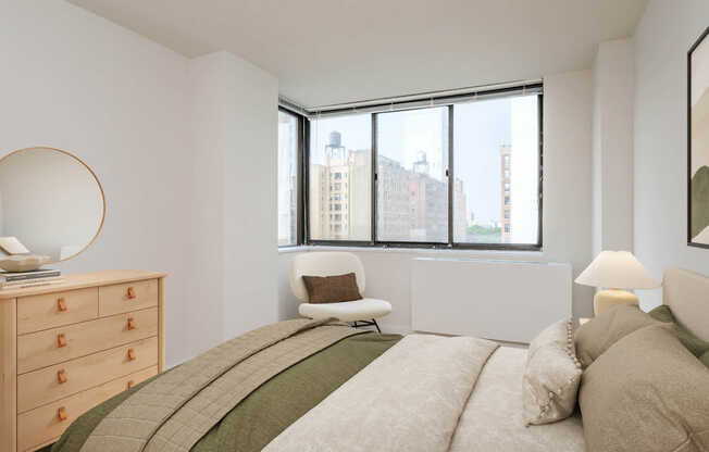 Bedroom with Hard Surface Flooring