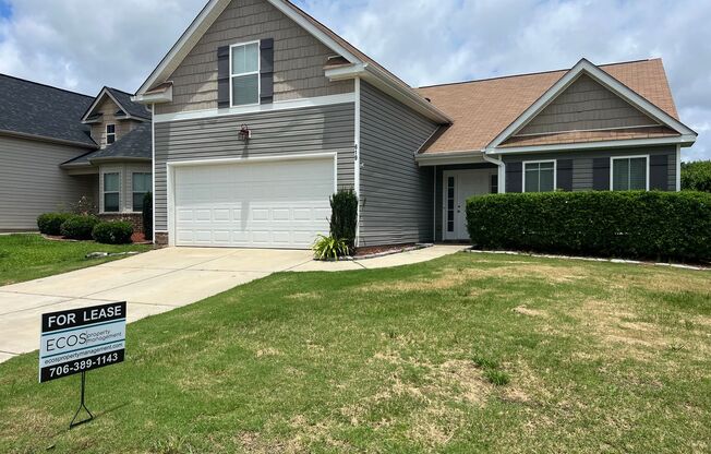 Beautiful Rental in Canterbury Farms in Grovetown, Georgia