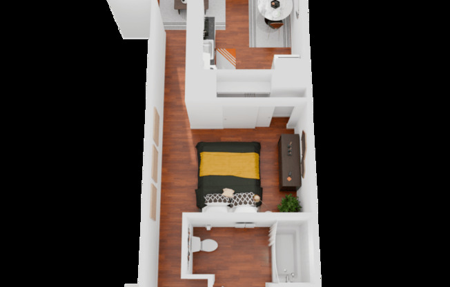 1 bed, 1 bath, 460 sqft, $1,785