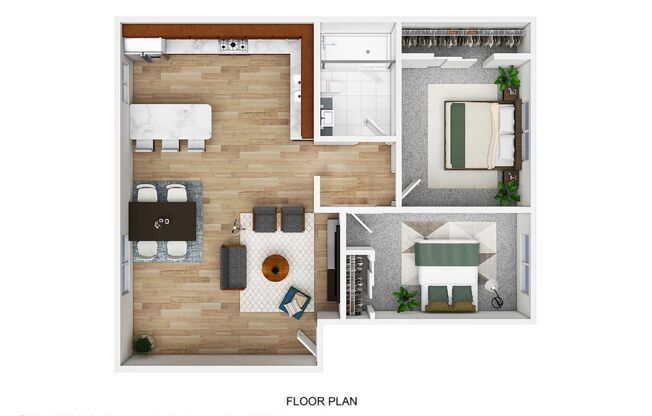 1 bed, 1 bath, 605 sqft, $1,395, Unit 36