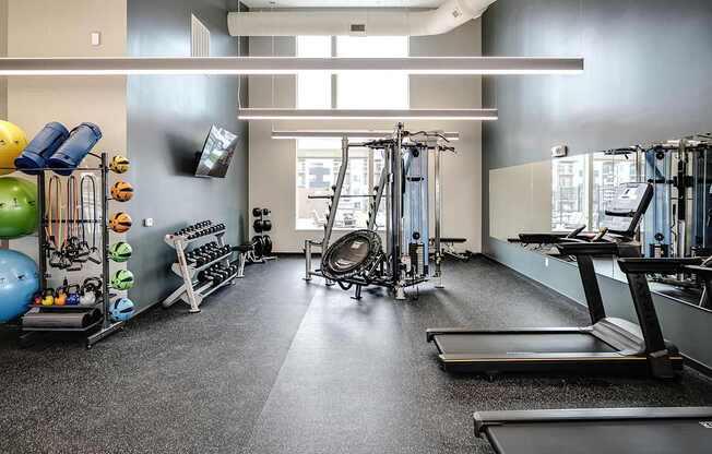 Fitness Center at The Trails at North Streams in Omaha, NE