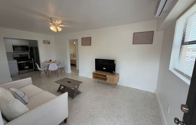 2-bedroom, 1-bath apartment