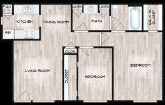 Partner-provided photo for $1020 unit