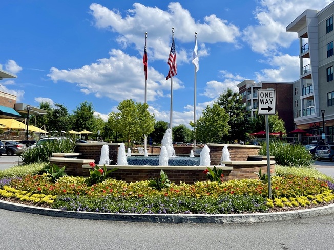 Entrance to City Springs