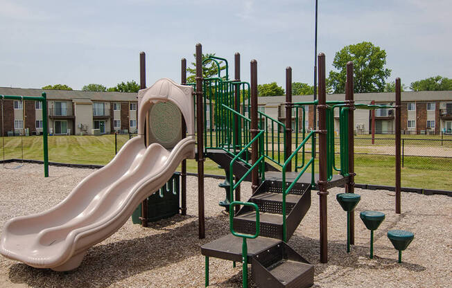 Childrens Playground at Pickwick Farms Apartments in Indianapolis, IN 46260