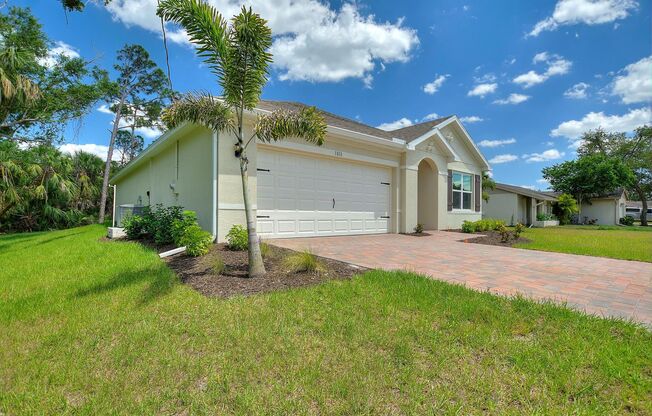 Deposit-Free! Modern, energy efficient home with ALL of the upgrades! North Port, FL