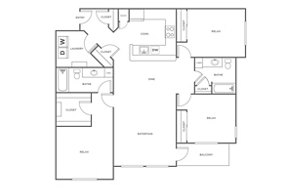 3 beds, 2 baths, 1,370 sqft, $2,663