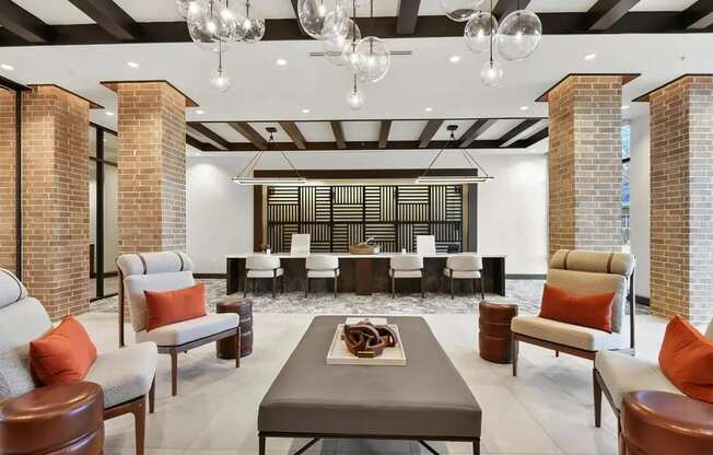 Lobby with Lounge Seating