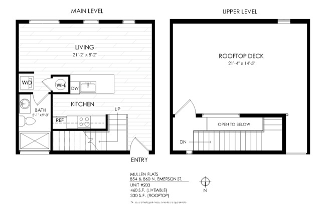 Studio, 1 bath, 430 sqft, $1,425