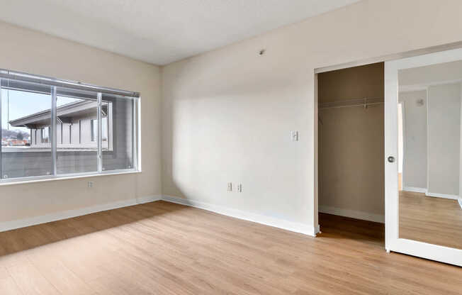 Bedroom with Hard Surface Flooring