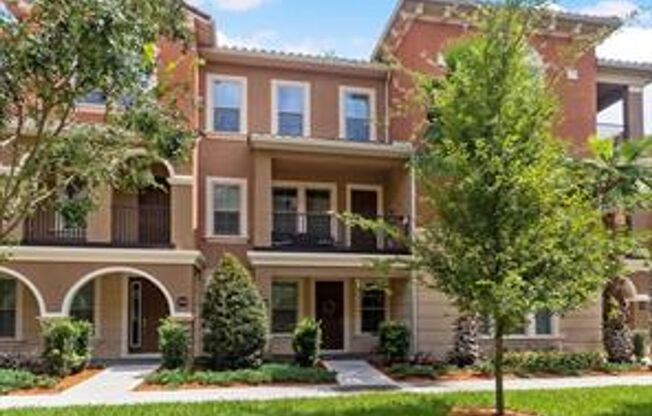 Beautiful 3 Bedroom / 3.5 Bath 3-Story Townhouse with attached 2 Car Garage located in Fountain Parke at Lake Mary!