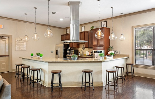 Entertain in the club house kitchen! at The Fairways at Star Ranch, Hutto