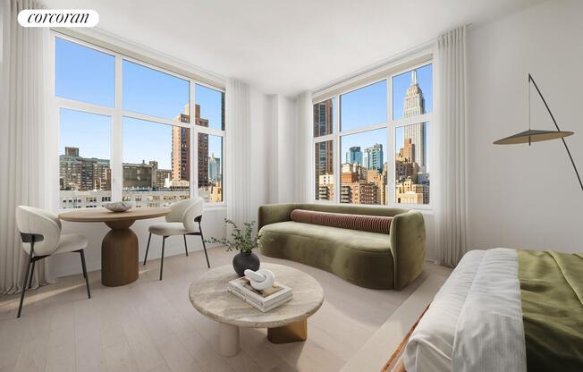 Studio, 1 bath, $5,090, Unit 8A