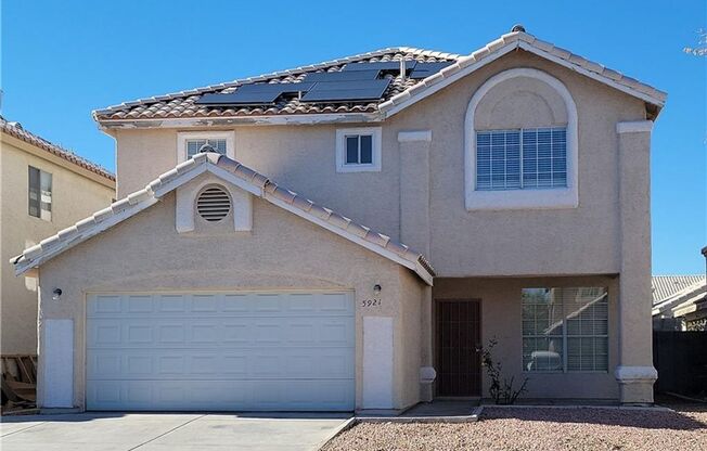 Charming two-story home in a prime northwest Las Vegas location — and best of all, no HOA!