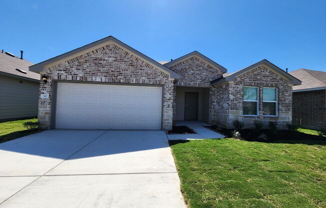 New Construction /Smart Home Technology / Luxury Vinyl Plank w Carpet in Bedrooms /  Covered Patio / Fenced in Yard / CISD