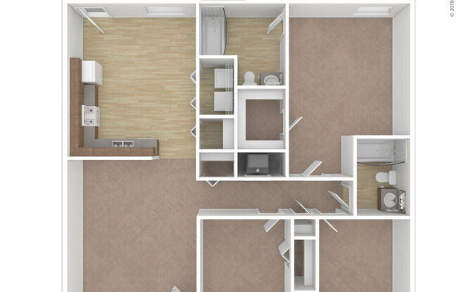 3 beds, 2 baths, 1,094 sqft, $1,445