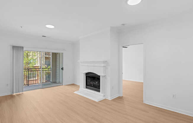 Living Room with Hard Surface Flooring