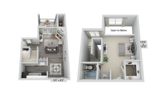 1 bed, 1 bath, 773 sqft, $1,450, Unit 247