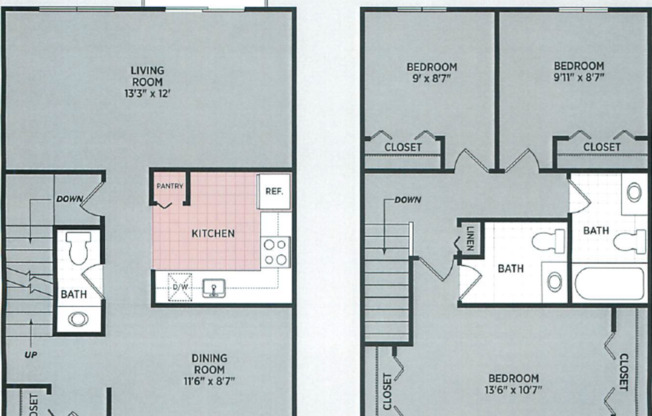 3 beds, 2.5 baths, 1,225 sqft, $2,027