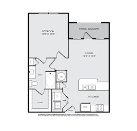 1 bed, 1 bath, 660 sqft, $1,174
