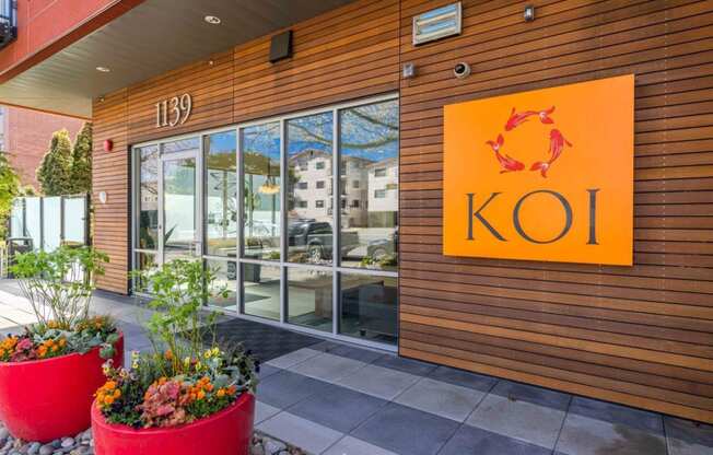 Koi Apartments in Ballard, Washington Exterior and Entrance