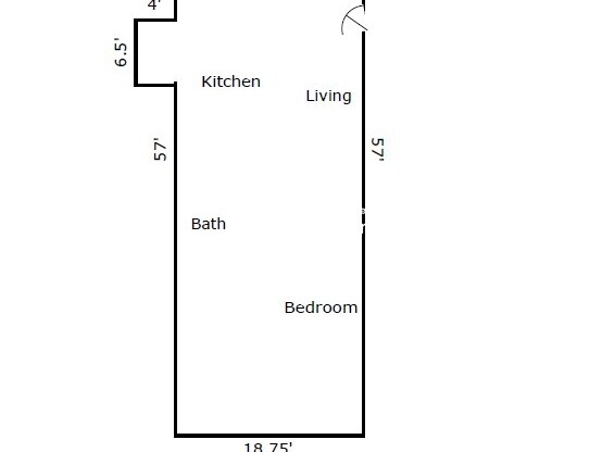 3 beds, 1 bath, 1,100 sqft, $3,300, Unit 3