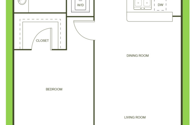 1 bed, 1 bath, 749 sqft, $1,514