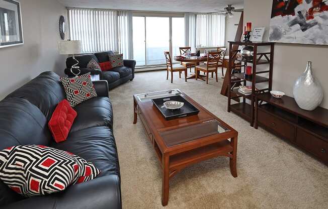 Model Suite Living Room - Gates Mills Place in Mayfield Heights OH