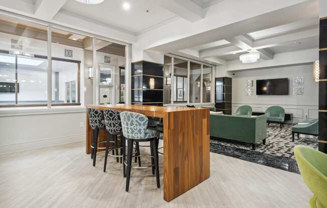 a seating area at homewood suites by hilton houston stafford sugar land