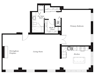 1 bed, 1 bath, 1,330 sqft, $2,900