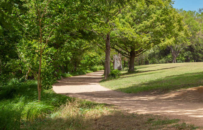 Explore the trails of Cesar Chavez Park.