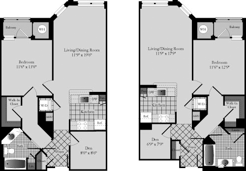 1 bed, 1 bath, 871 sqft, $3,614, Unit 718