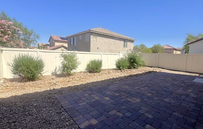 Newly renovated 4 bedroom 3 full bath home in Southwest Las Vegas! Newly renovated with water proof flooring and new backyard pavers! Home has a full bedroom and bathroom downstairs!