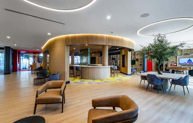 Common Lounge Area at Icon One, Daytona Beach, FL