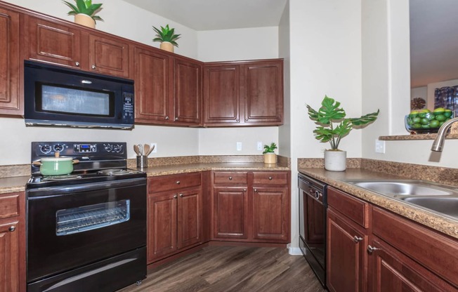 Kitchens With Ample Storage at The Preserve by Picerne, N Las Vegas, Nevada