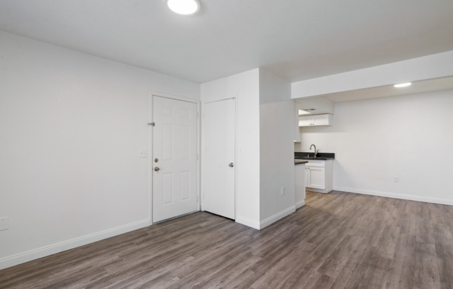 Thunderbird Apartments Living Area Model