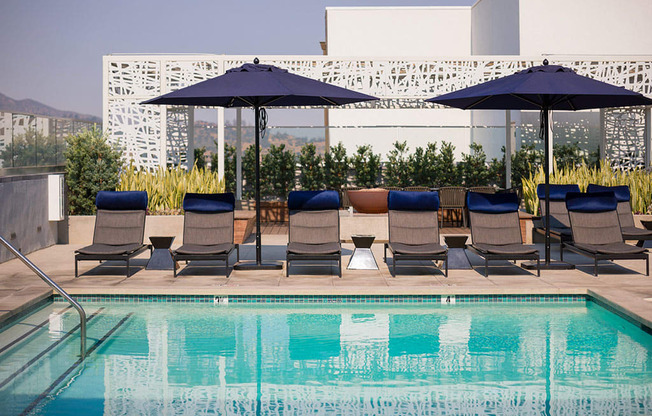 Pool View at Altana, California
