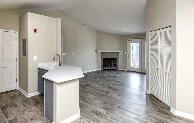 Remodeled one, two and three-bedroom apartment homes at The Vue at Bellevue