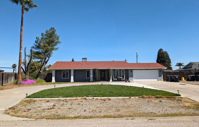 Updated Madera Acres area home offering a large lot, nice amenities and Solar. Easy HWY 99 access.