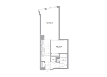 1 bed, 1 bath, 626 sqft, $3,269