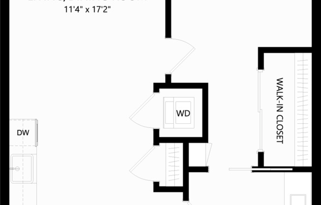 1 bed, 1 bath, 755 sqft, $3,375, Unit 302