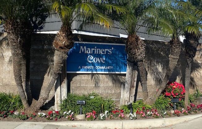 Mariners Cove: Corner Unit 2 Bedroom 1.5 Bath Attached Townhouse,