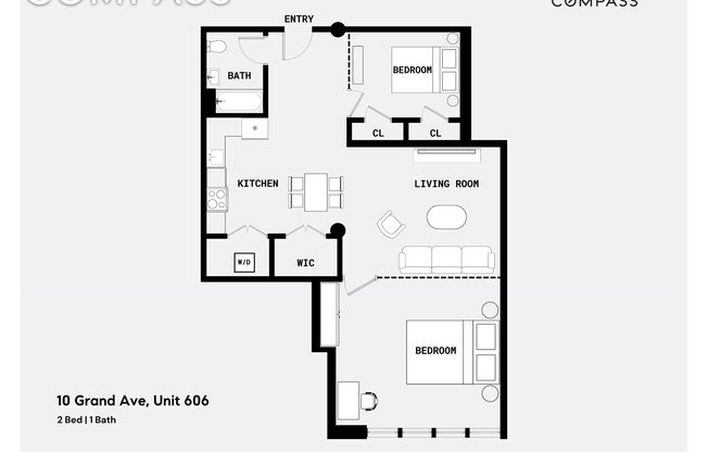 Studio, 1 bath, $4,600, Unit 606
